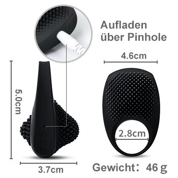Penisringe für sie für ihn,zemalia sexspielzeug cockring,Perfekt für Paare,wiederaufladbare ringe aus silikon,1 pcs