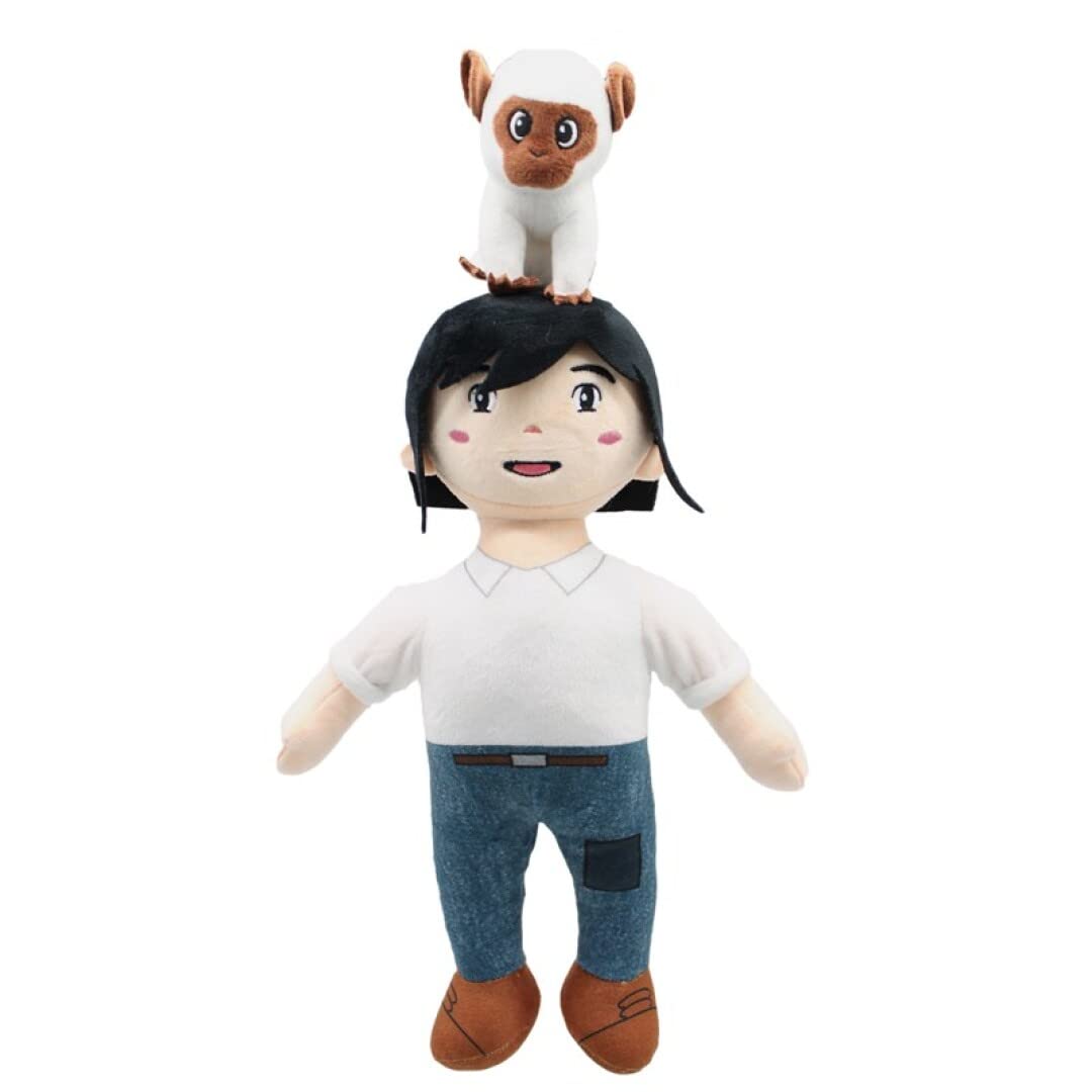 Figure Plush Marco Rossi and Tonio's pet monkey Amedeo: 3000 Leagues in Search of Mother 13.78" (35 cm)