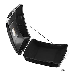 TCMT 10.7" Chrome Latches Chopped Pack Trunk LED