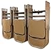 StoreYourBoard Chair Storage Rack Triple – Heavy Duty Folding Chair Rack for Home & Garage Organization, Holds 300 lbs, Chair Hangers for Folding, Patio, Beach & Camping Chairs