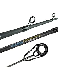 gluree Ultra Light Portable Super duro señuelo de fibra de carbono telescópica caña de pescar caña de pesca para viajes Surf agua dulce agua salada