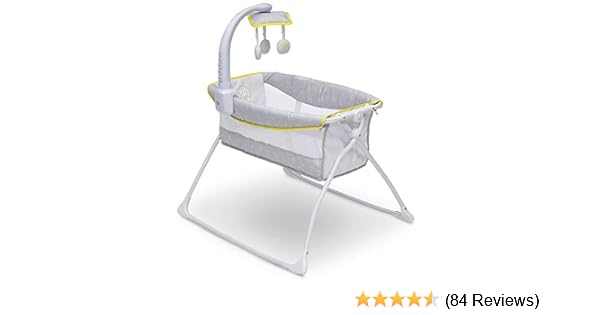 delta deluxe newborn activity and rocking sleeper