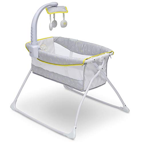 delta children simmons kids room2grow newborn bassinet to infant sleeper