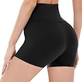 CAMPSNAIL Biker Shorts Women - 8"/5'' High Waisted Workout Gym Running Yoga Compression Spandex Shorts