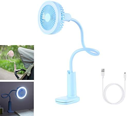 desk light with fan