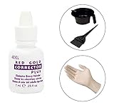 Ardell Red Gold Color Corrector Plus Hair Color Corrector 7ml/0.25oz (Including Hair Coloring Mixing Bowl, Dye Brush & Disposable Protective Gloves) Hair Coloring Dye Kit