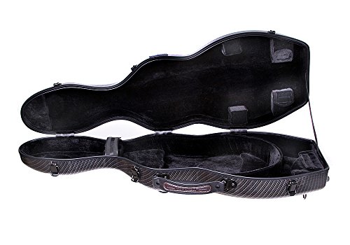 Tonareli Checkered Carbon-look Finish Violin Case - 4/4 VNF 1013