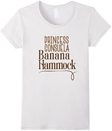 Women's Princess Consuela Hammock Tshirt Princess Lady Tshirt Girl Small White
