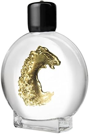 Colorful Ferrofluid in a Bottle (Gold)