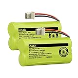 iMah Ryme B1-2 BT166342 BT266342 BT183342 BT283342 Cordless Phone Batteries Compatible with Vtech CS6114 CS6429 CS6719-2 AT&T EL52100 EL51203 Handset Telephone (Pack of 2)