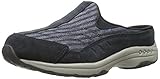 Easy Spirit Women's Traveltime Clog, Navy/White, 8.5 M US