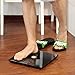 1byone Smart Bathroom Body Scale - Bluetooth Body Fat Scale with APP to Monitor 8 Essential Measurements, ITO Conductive Glass, FDA Approved Body Composition Analyzer Wireless BMI Weight Scale – Black