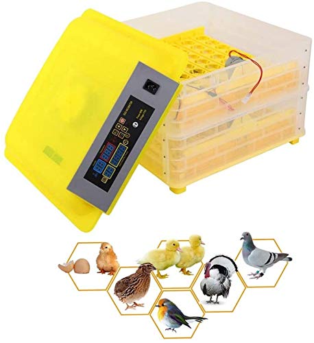 LYRONG Inkubator, Vollautomatische Brutmaschinen, Automatisches Eierdrehen, Temperatur und Feuchtigkeitsregulierung, für…