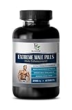 Male Enhancing Pills Increase Size and Girth - Extreme Male Pills 2185 Mg - Male Boosting Formula - tribulus Herbal Supplements - 1 Bottle 60 Tablets
