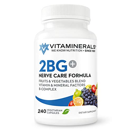 2BG+™ B Complex Immune Support High Potency B Complex | Fruits & Veggies Blend | 240 Veggie Caps