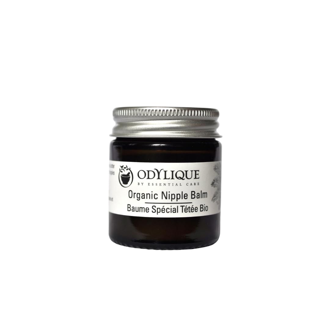 Odylique - Organic Nipple Cream 20g – Organic Nipple Balm - With Shea Butter & Coconut Oil - Fragrance Free