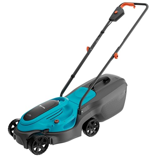 Gardena EasyMax 32/18V Ready-to-Use Set Akku-Rasenmäher, 32 cm Schnittbreite, inkl. Power for All-Akku, leicht und wendig, ideal für Rasenflächen bis