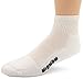Wigwam Unisex Cool-Lite Pro Quarter Length Sock, White, Medium/Small