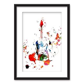 Black Paper Framed for Living Room Bedroom for