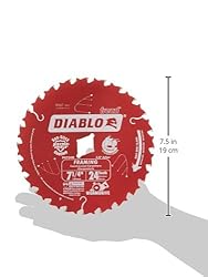 Freud D0724W Worm Drive Carbide Circular Saw Blade