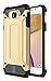 J5 Prime Case, Torryka Premium Anti-scratch Dual Layer Shockproof Dustproof Drop Resistance Armor Protective Case Cover for Samsung Galaxy J5 Prime / SM-G570 - Gold