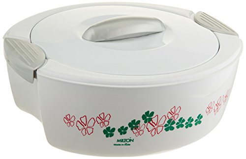 MILTON SAVOUR 2.5-Liter Keep Warm/Cold Insulated Hot Pot Thermo Casserole, Small, White