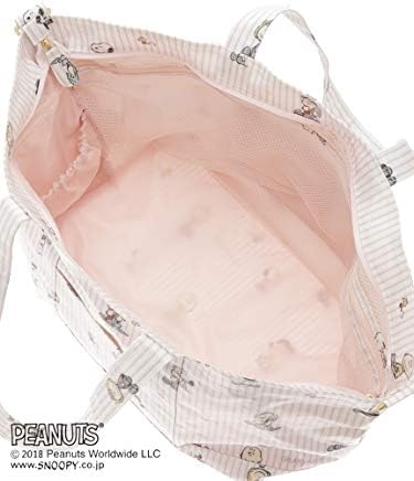 Amazon Gelato Pique ジェラート ピケ Peanuts ストライプママバッグ Pnk F Gelato Pique ジェラート ピケ マザーズバッグ