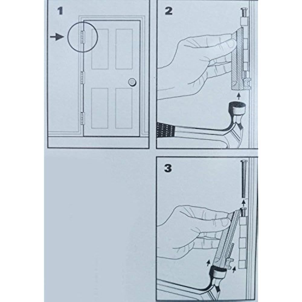 Door Hinge Pin Remover Easily Removes Home Improvement eBay
