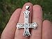 Himalayan Treasures 925 Sterling Silver Celtic Inverted upside down Petrine Cross Pendant necklace