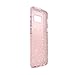 Speck Products Presidio Clear+ Glitter Cell Phone Case for Samsung Galaxy S8 - Rose Pink With Gold Glitter