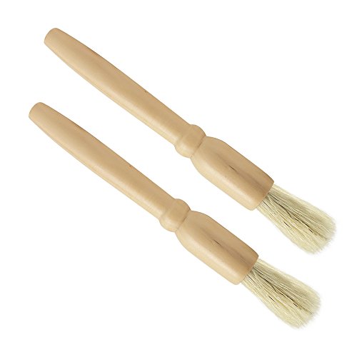 Hysagtek 2 Pcs Coffee Grinder Cleaning Brush Wood Dusting Brush Espresso Accessories for Espresso St Hysagtek 2 Pcs Coffee Grinder Cleaning Brush Wood Dusting Brush Espresso Accessories for Espresso St