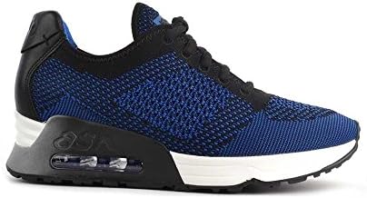 Ash Footwear Lucky Knit Saphir and Black Trainer