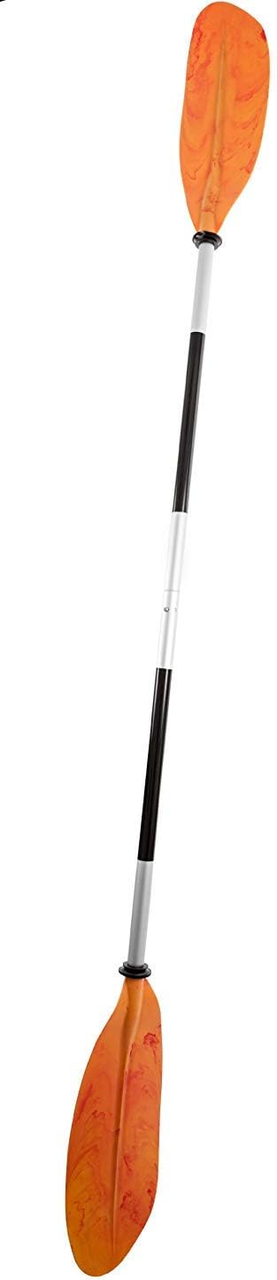 H2o Kayaks Flame Asymmetrical Kayak Paddle 190 cm Orange Swirl (2 part) - Image 5