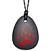Bear Paw Chew Necklace - Sensory Chewable Jewelry for Boys (Henna Red)