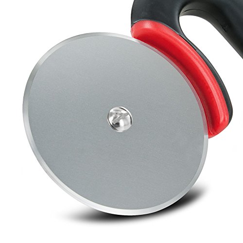 image for Generic Good Cook 321248 Easy Grip Pizza Slicer - Ergonomic Arched Han