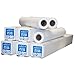 Alliance Untaped CAD Paper Rolls 24' x 150 Feet 20# Ink Jet Bond (4 Rolls Per Carton) 2' Core