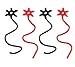 Ninja Warrior Kid's Party Favor Bundle Pack 60 pc (12 Treat Bags, 12 Sticky Stars, 12 Disk Shooters, 24 Paratroopers)
