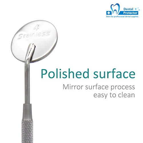 Dental Tools Smile Dent Pro Kit, Stainless Steel Dental Scaler, Mouth Mirror, Tarter Scraper, Tooth Pick, Tweezers, Plaque And Calculus Remover Dentist Hygiene Instruments Set For Home & Pet Oral Use