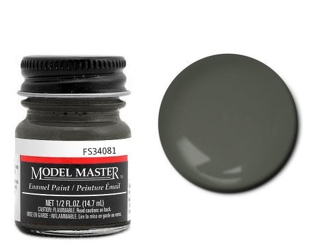 Euro I Gray Enamel Paint .5 oz bottle FS36081
