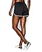 Under Armour Women's Tech Shorts, Black/Black, Medium