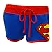 Bioworld Juniors Girls DC Comics Booty Shorts - Large - Superman