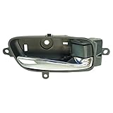 Inside Interior Door Handle Black & Chrome Passenger Side for Altima Pathfinder
