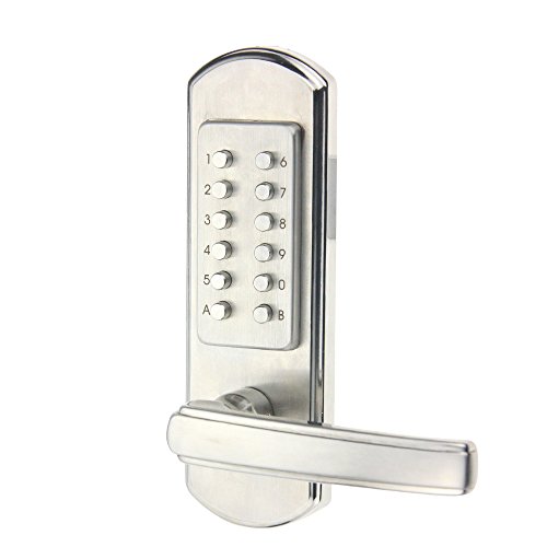 AUTHENTIC New Mechanical Door Lock Digital Code Keyless Keypad Security