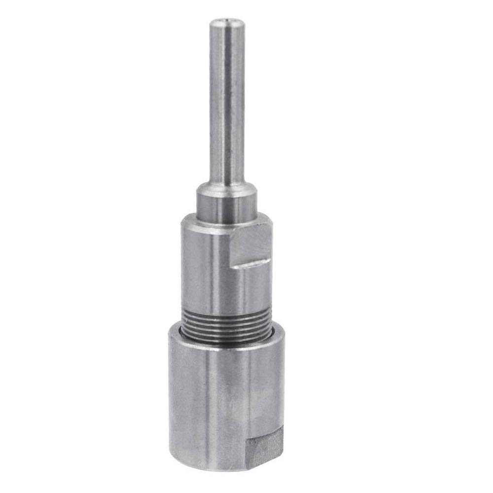 Eyech Heavy Duty Stainless Steel 1/4 Inch Shank Router Collet Extension Rod Trimming Engraving Machine Extender Chuck Holde Extender Adapter Woodworking Milling Bit for 1/4 Inch Shank Drill Bit