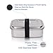 Stainless Steel Bento Lunch Box Containers - Healthy Bento Snack Eco Metal Lunch Box Container for Food Sandwich Thermos Tin, Large Meal Prep Storage Boxes for Adults and Kids with Lid
