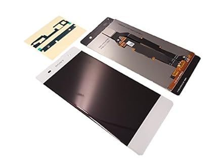 Xperia XA F3111 F3112 LCD Display Touchscreen Glas Klebestreifen White weiß