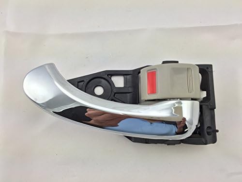 United Auto Supplies UAS-3803 Interior Inside Door Handle Right Chrome Lever/Beige Housing
