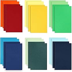 EOOUT 24pcs A5 Colored Journal Notebooks