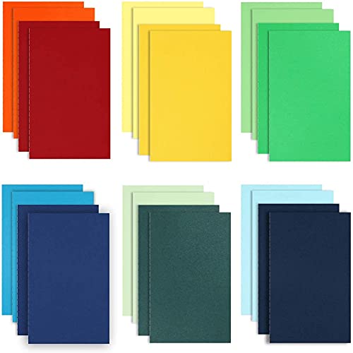 EOOUT 24pcs A5 Colored Journal Notebooks