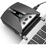 OPOLAR Laptop Fan Cooler with Temperature Display, Rapid Cooling, Auto-Temp Detection, 13 Wind Speed(2600-5000RPM), Perfect for Gaming Laptop, Nintendo Switch